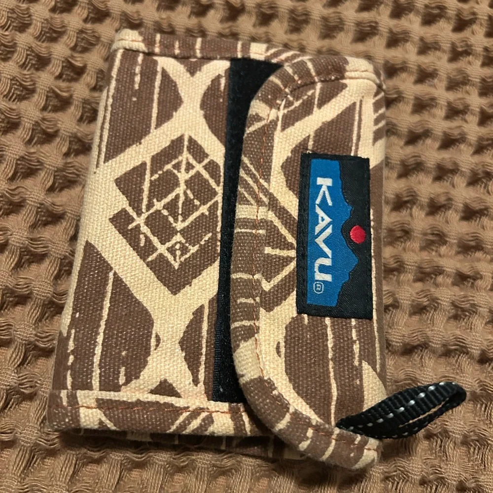 KAVU Brown Patterned Wallet